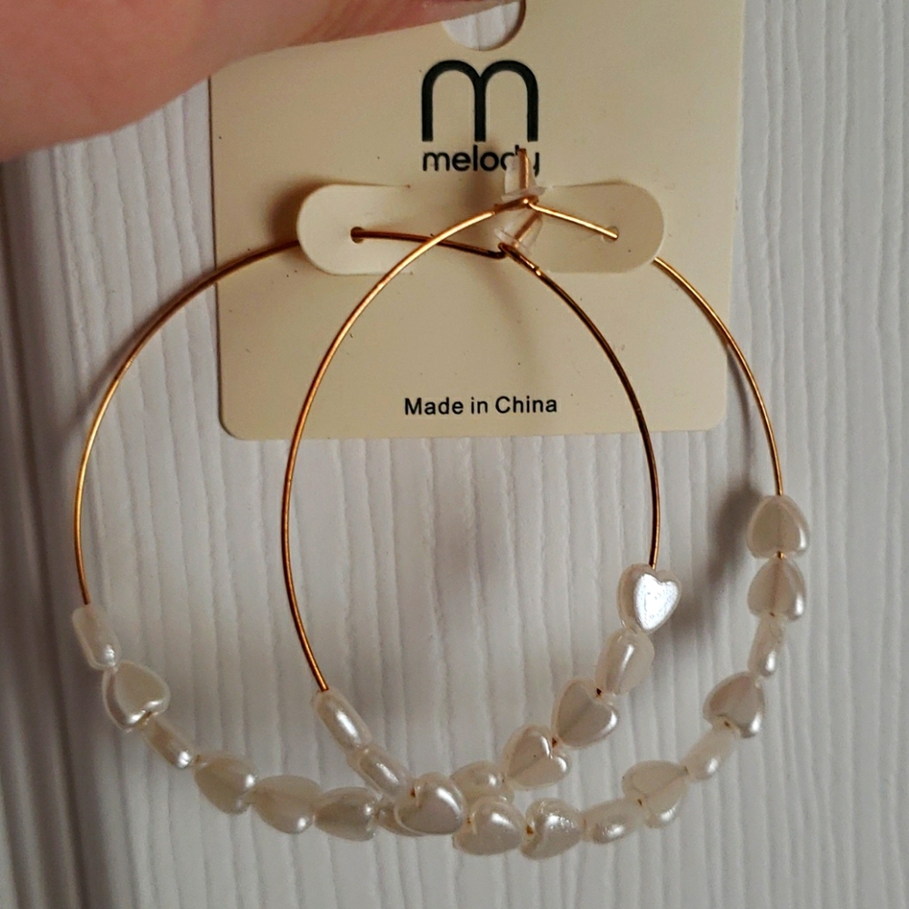 Hoop earrings